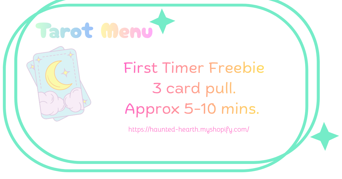First Timer Freebie Tarot